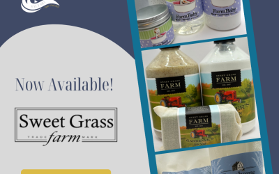 Now Available! Sweet Grass Farm Natural Products